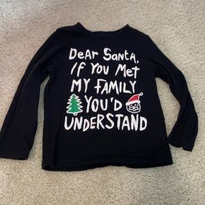 Christmas long sleeve, 3T